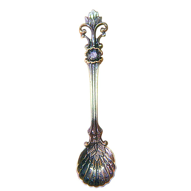 IRIS RETRO COFFEE SPOON ICE CREAM DESSERT SPOON ARABIC STYLE