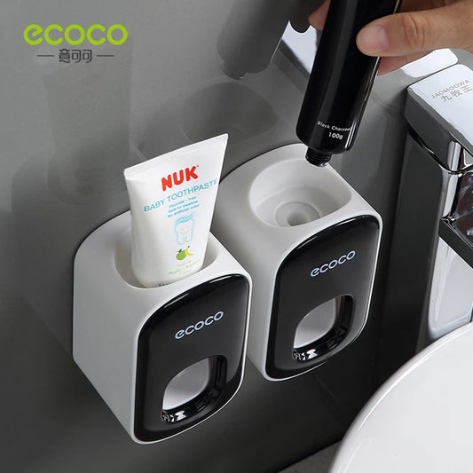 ECOCO AUTOMATIC TOOTHPASTE DISPENSER WALL MOUNT