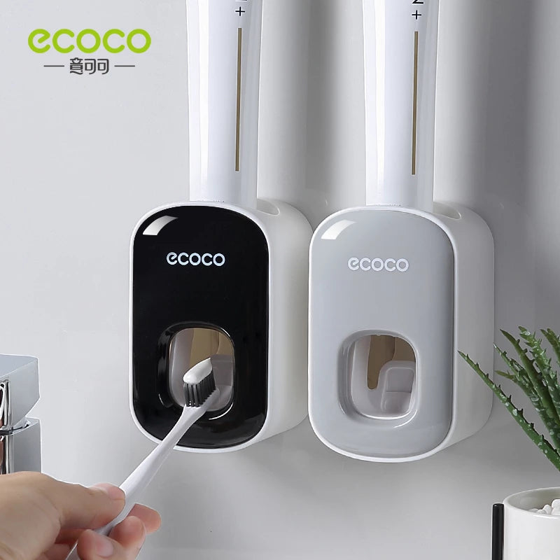 ECOCO AUTOMATIC TOOTHPASTE DISPENSER WALL MOUNT