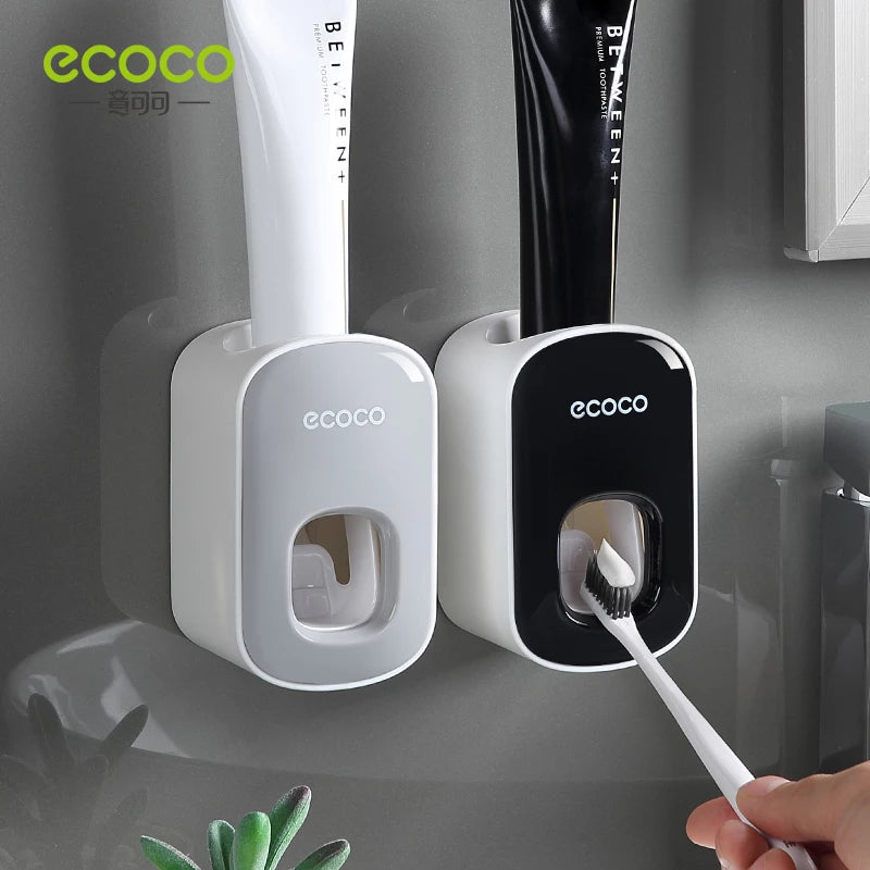 ECOCO AUTOMATIC TOOTHPASTE DISPENSER WALL MOUNT