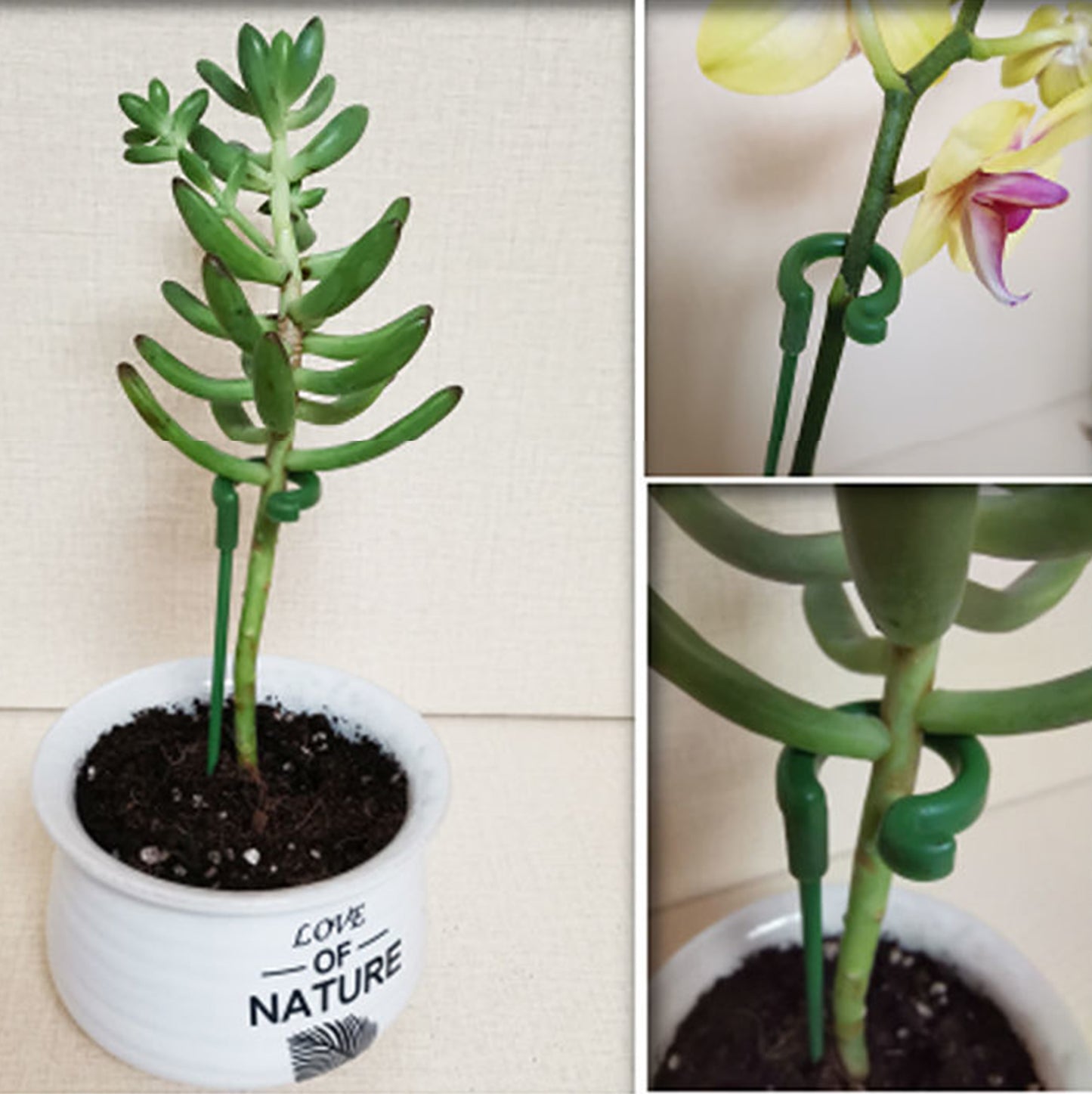 Plant Twist Ties Support Clips