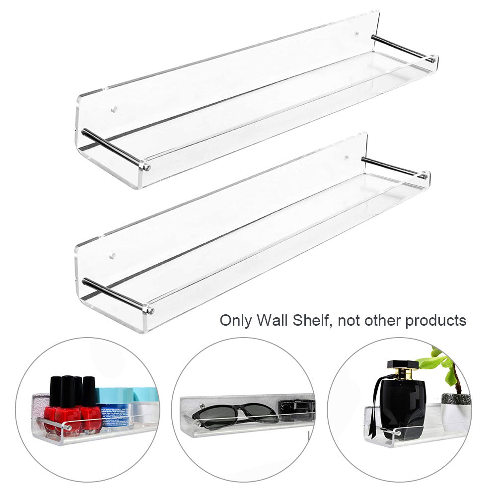 Acrylic Floating Wall Shelves