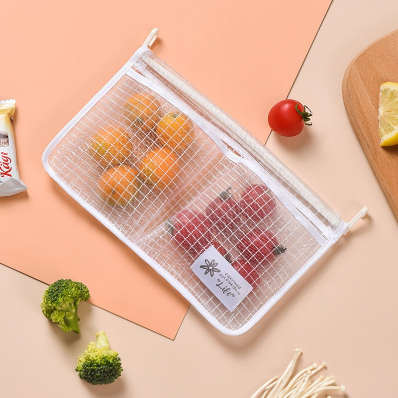 Refrigerator Storage Mesh Hanging Bag