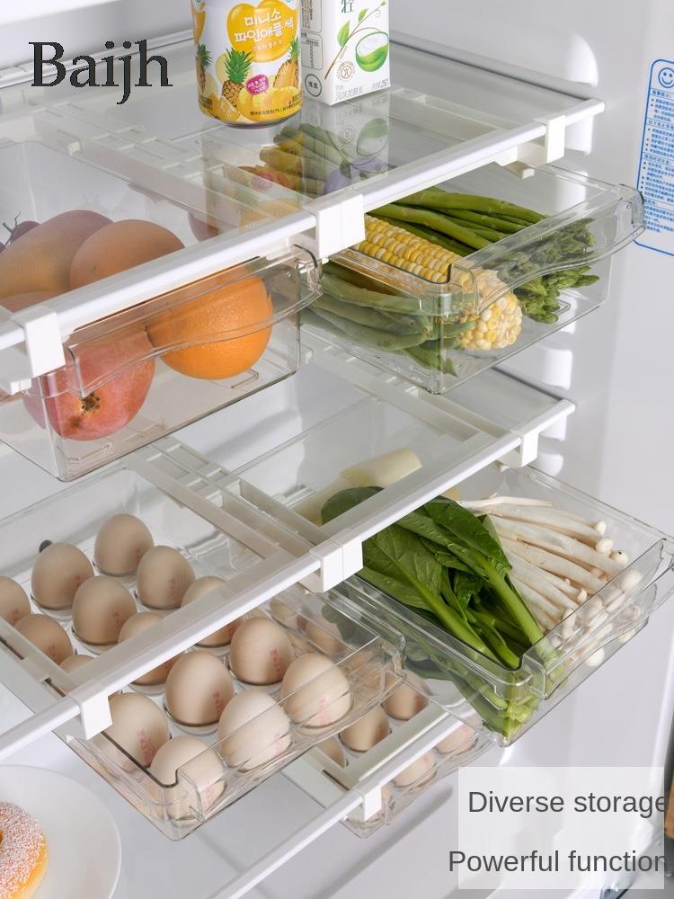 Pull-out Fridge Drawer Organizer