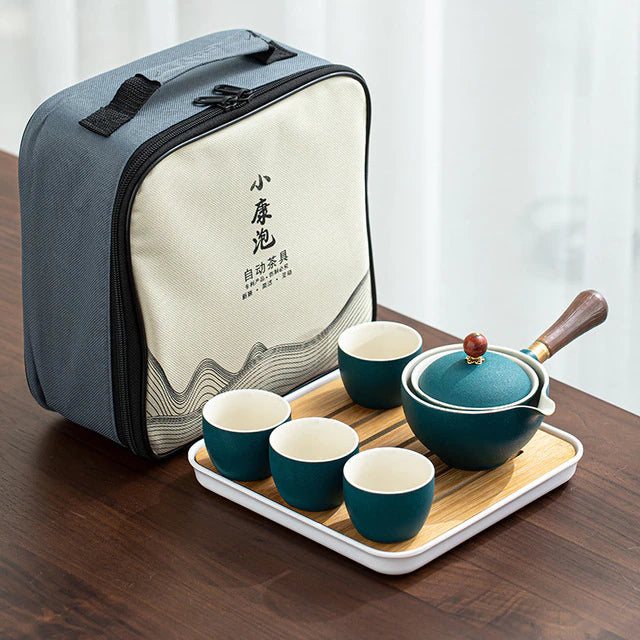 PORCELAIN CHINESE GONGFU TEA SET