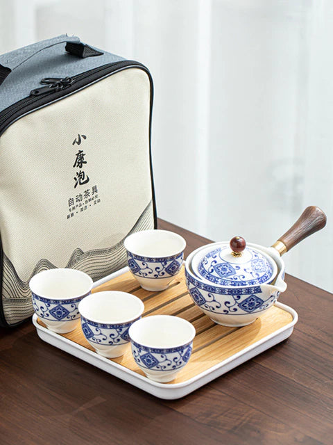 PORCELAIN CHINESE GONGFU TEA SET