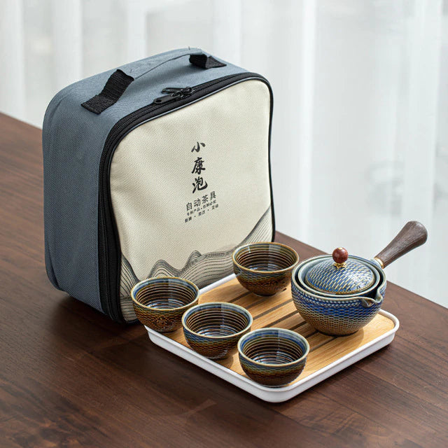 PORCELAIN CHINESE GONGFU TEA SET