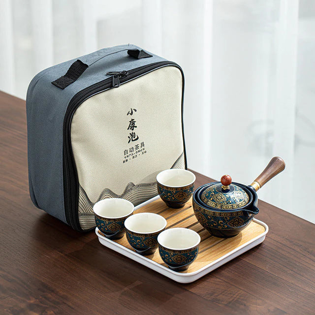 PORCELAIN CHINESE GONGFU TEA SET
