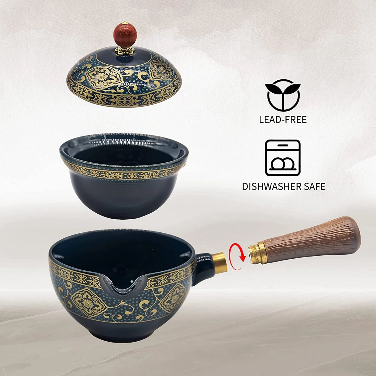 PORCELAIN CHINESE GONGFU TEA SET
