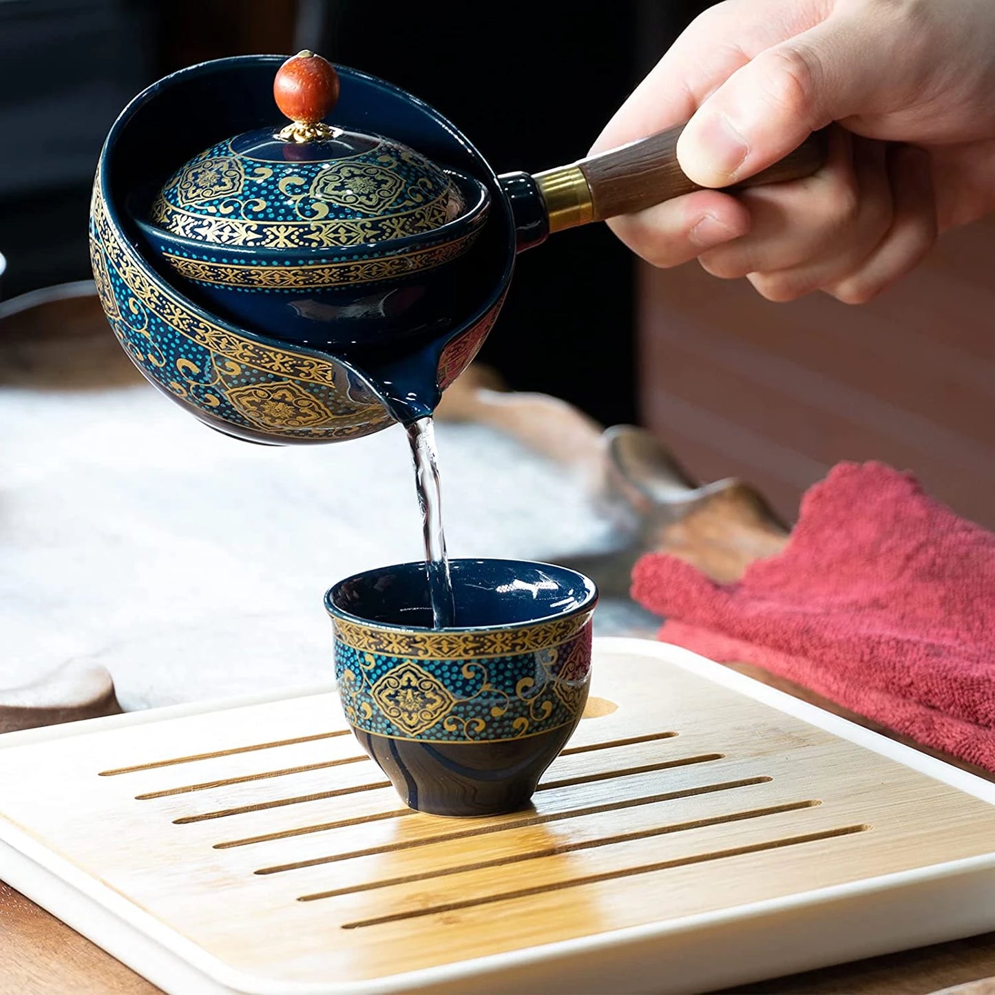 PORCELAIN CHINESE GONGFU TEA SET