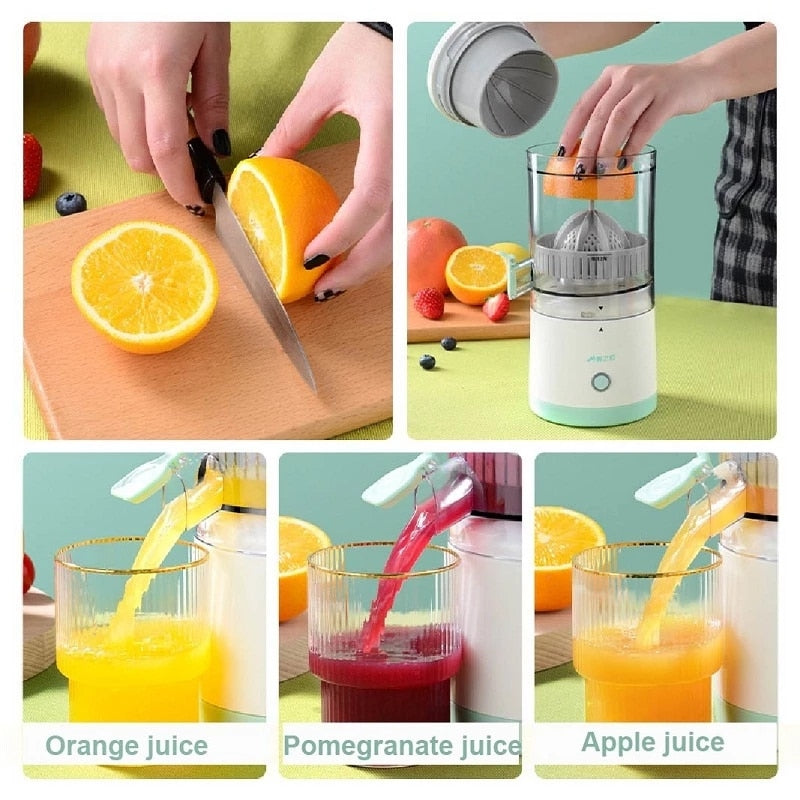 Portable USB Cordless Fruit Juicer