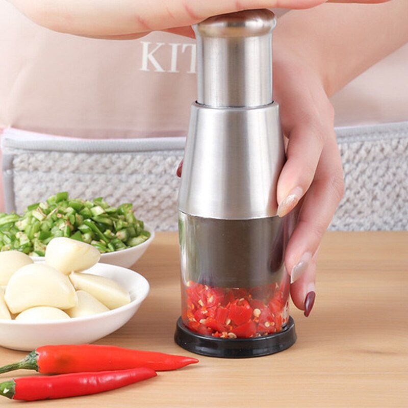 Stainless Steel Handheld Food Chopper