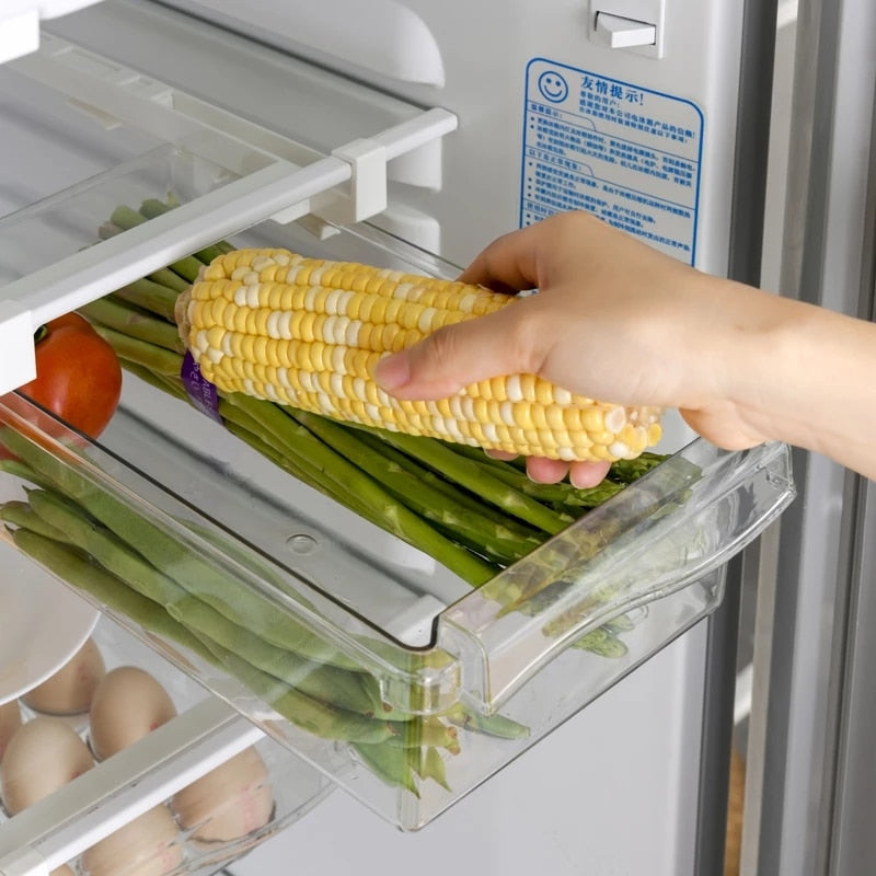 Pull-out Fridge Drawer Organizer