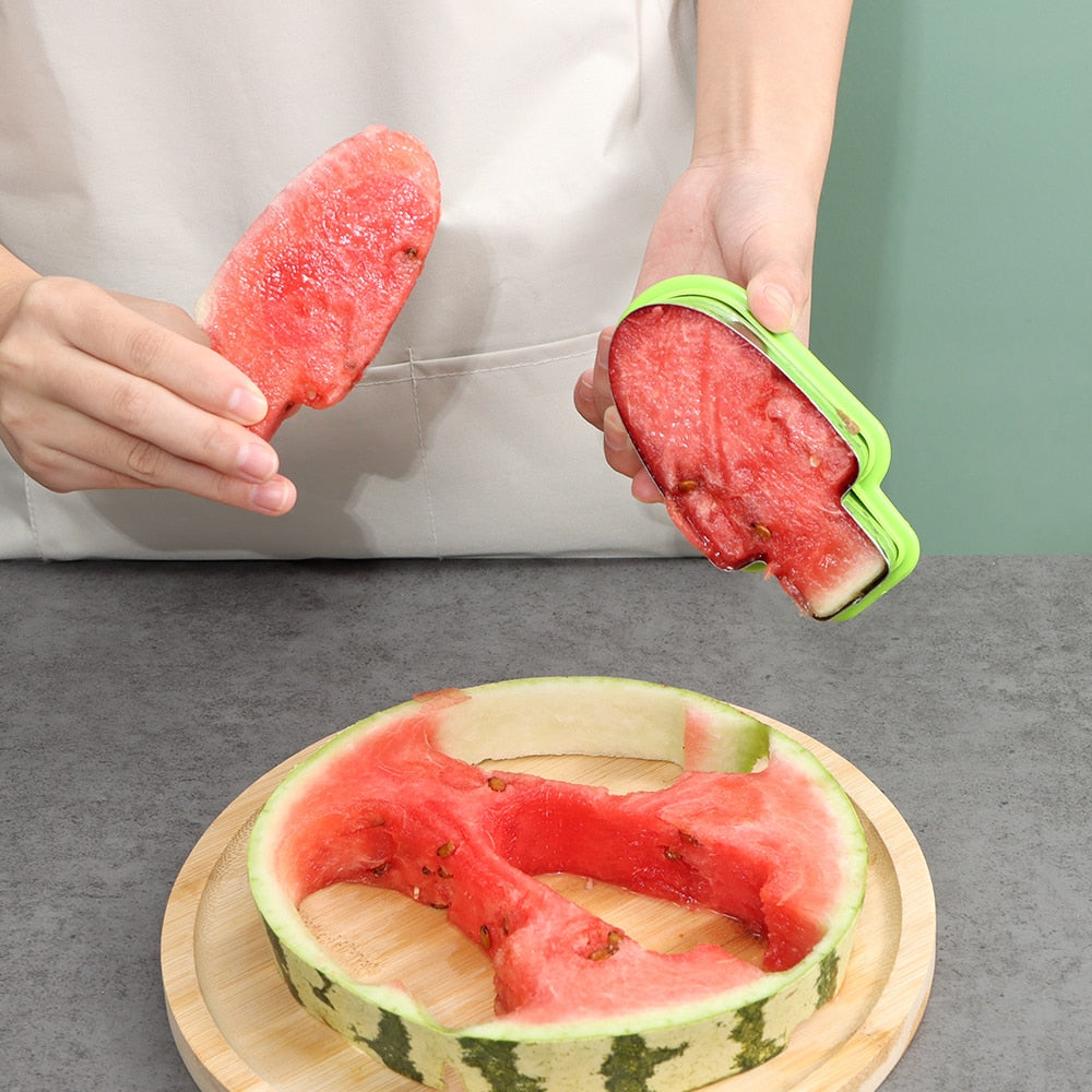 Popsicle Shape Mold Watermelon Slice Model