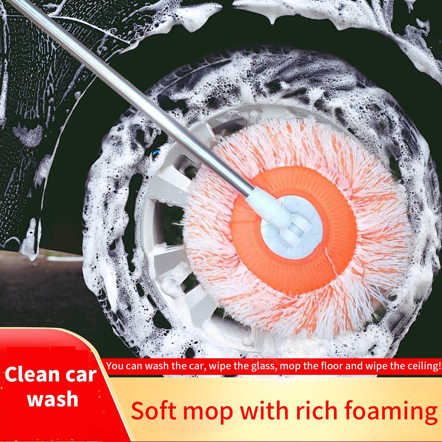 360° Rotatable Adjustable Cleaning Mop