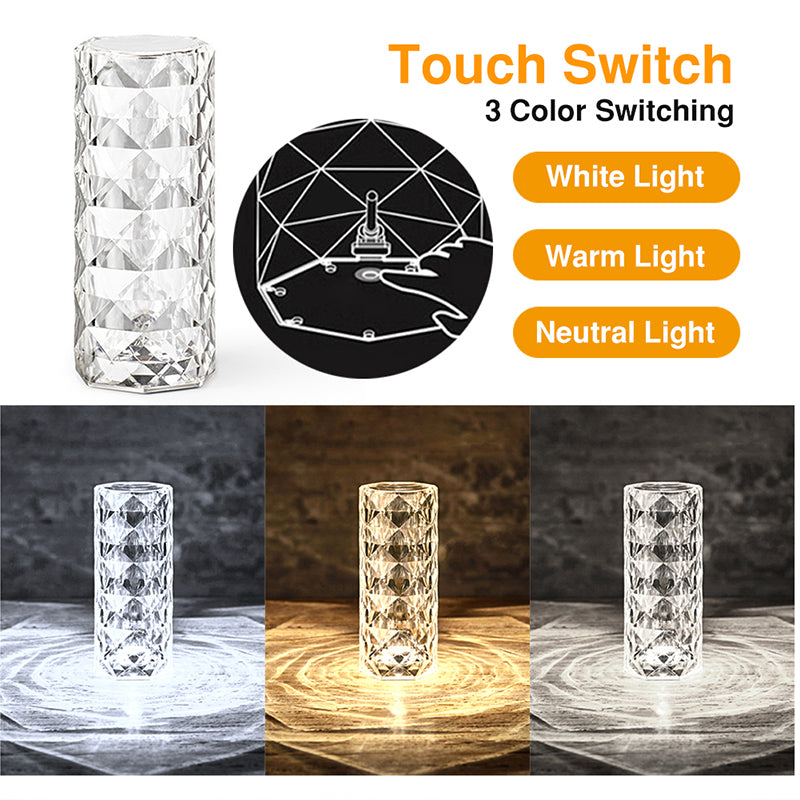 TOUCHING CONTROL ROSE LAMP