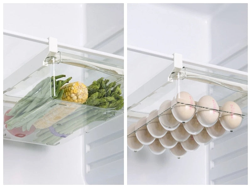 Pull-out Fridge Drawer Organizer