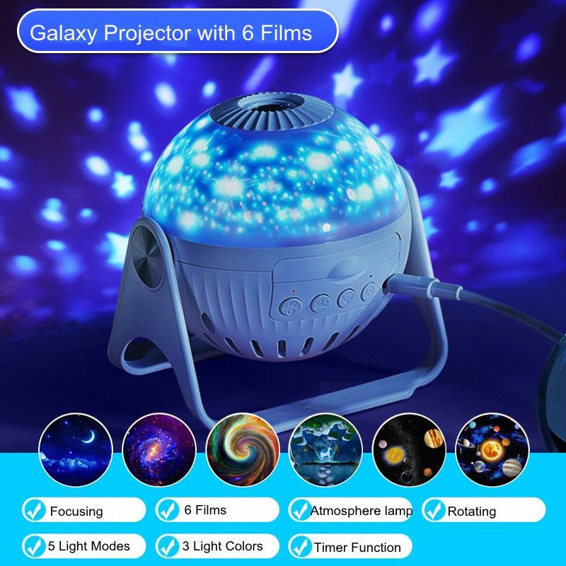 7 in 1 Planetarium Constellation Projector