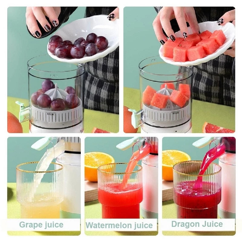 Portable USB Cordless Fruit Juicer