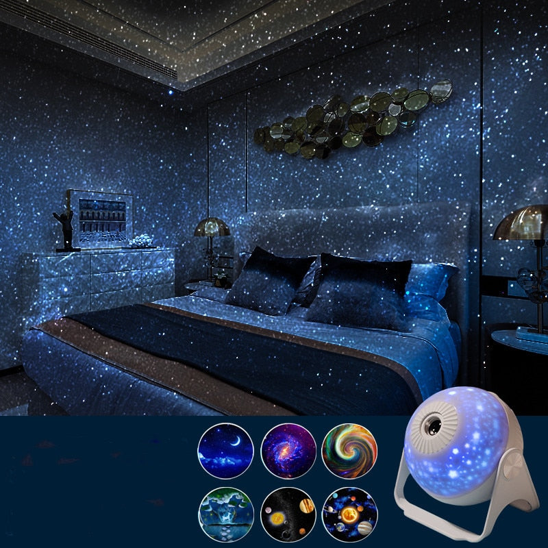 7 in 1 Planetarium Constellation Projector