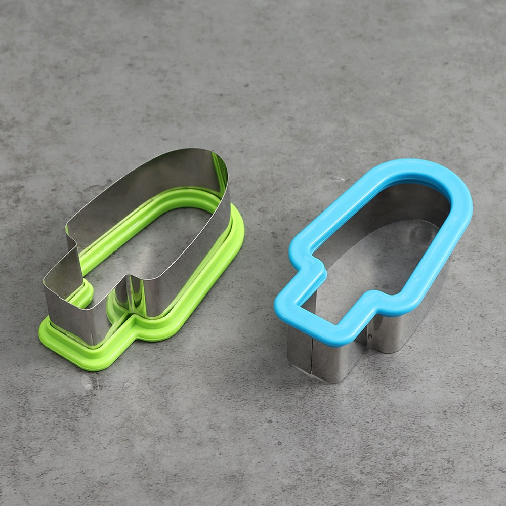 Popsicle Shape Mold Watermelon Slice Model