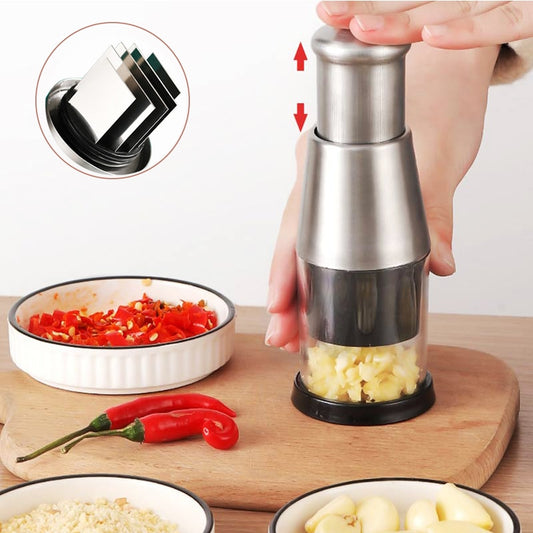 Stainless Steel Handheld Food Chopper