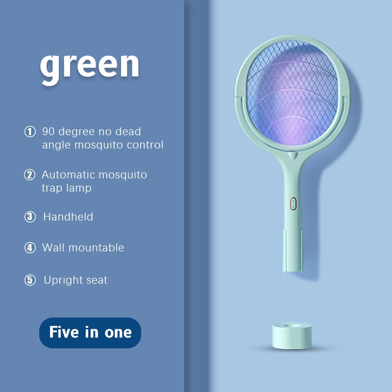 5 In 1 Electric Mosquito Swatter