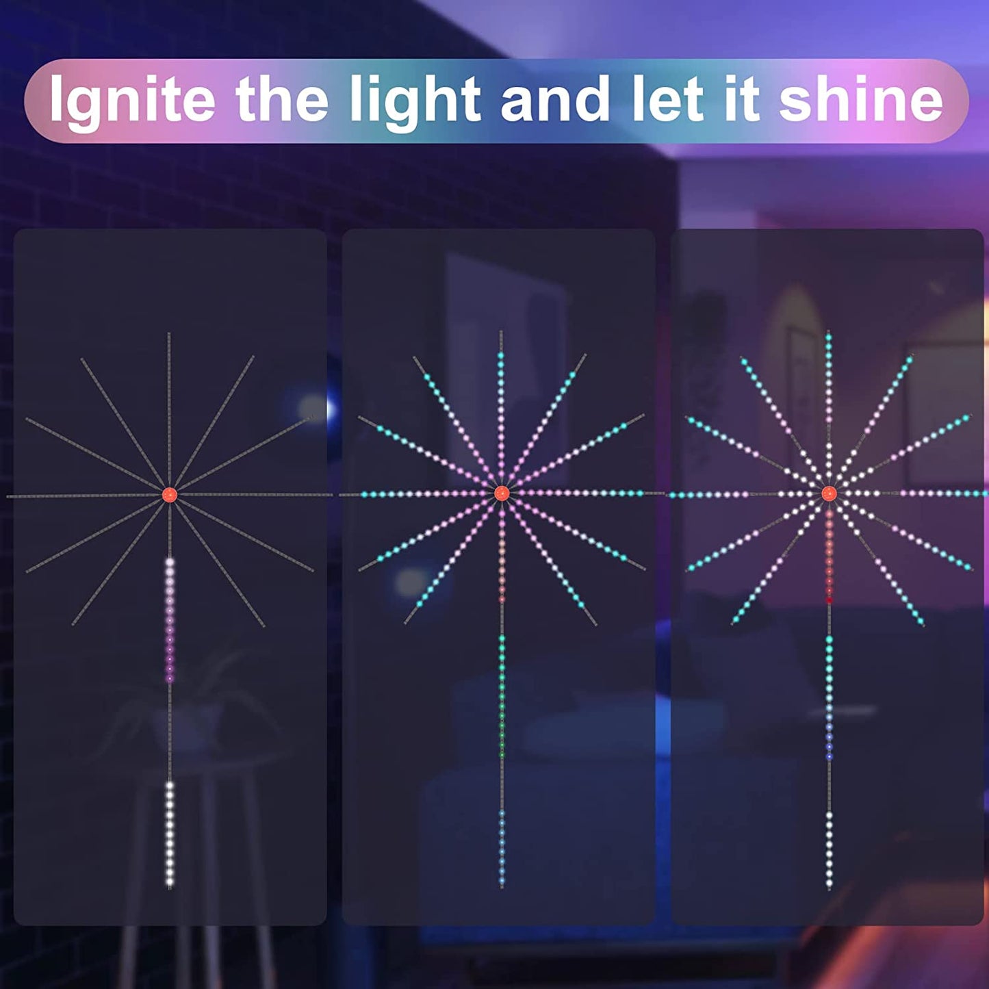 Smart Firework LED Lights