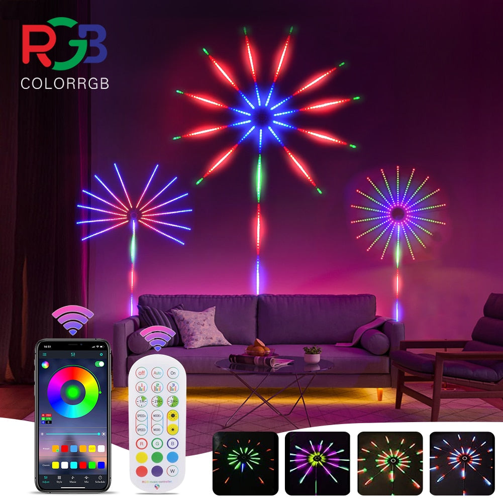 Smart Firework LED Lights